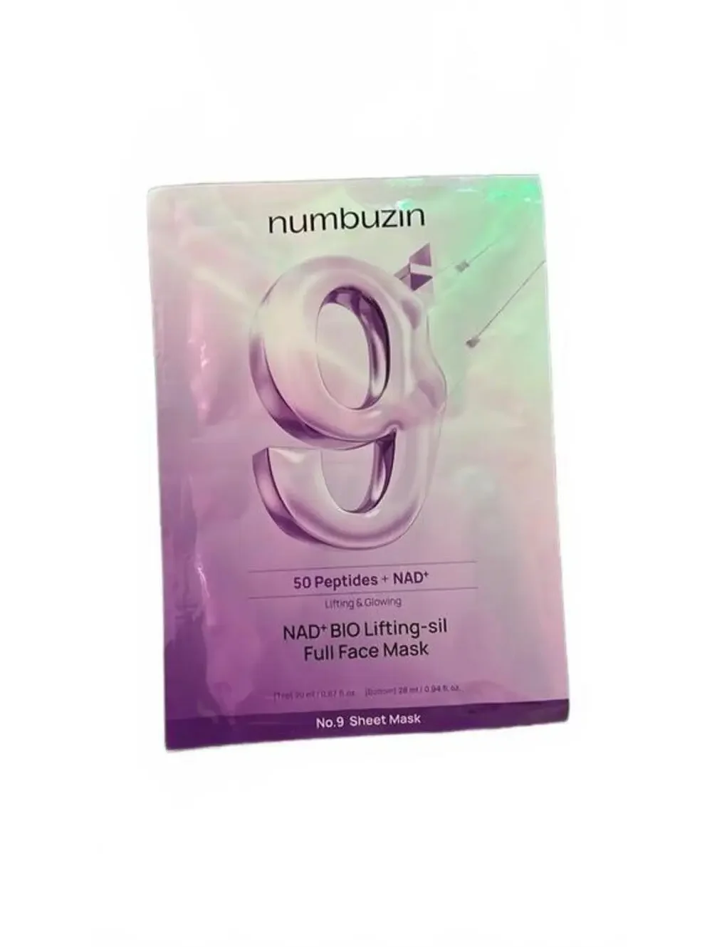 Numbuzin No. 8 Sheet Mask NAD+ Bio Lifting 16-count